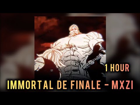 1 HOUR || 𝐈𝐌𝐌𝐎𝐑𝐓𝐀𝐋 𝐃𝐄 𝐅𝐈𝐍𝐀𝐋𝐄 - 𝐌𝐗𝐙𝐈 || SUPER SLOWED +REVERB || ESCANOR