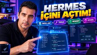 Yapay Zekâ Ajanı Nasıl Çalışıyor Hermes'in İçini SKILL md'ye Kadar Açtım