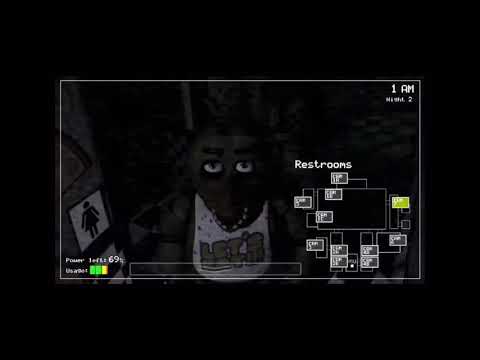 Five Nights at Freddy’s Security Camera Footage for ONE HOUR (NO JUMPSCARES)