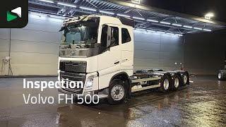 Volvo FH 500 8X4 Full Air 7,65m Chassis Lift+Steering Axle Euro 6 chassis truck for sale - Image 4 | Autoline IE Volvo FH 500 8X4 Full Air 7,65m Chassis Lift+Steering Axle Euro 6 chassis truck | Image 4 - Autoline