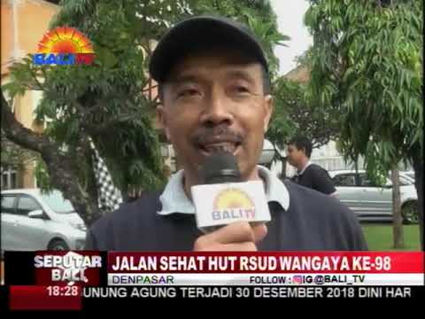Jalan Sehat Dalam Rangka HUT ke-98 RSUD Wangaya Kota Denpasar