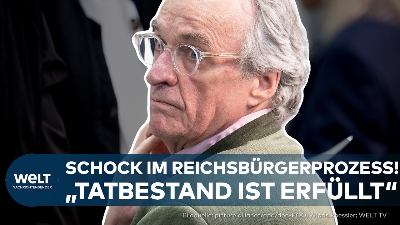 FRANKFURT AM MAIN: Haft-Schock für Prinz Reuss! Kein Entkommen im Reichsbürger-Prozess