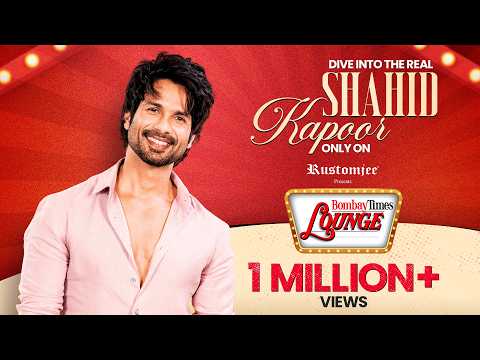 Shahid Kapoor: Beyond the Spotlight | Bombay Times Lounge Episode 07