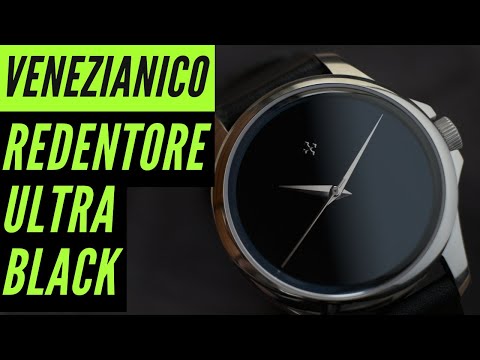 Il miglior dress watch di un microbrand italiano? | Venezianico Ultrablack 36mm
