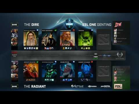 ESL One Genting Americas Ro8: Doo Wop vs Friendship Dedication Love Juego 3