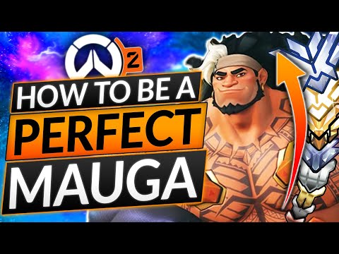 The ULTIMATE MAUGA GUIDE - PRO TIPS to be the BEST TANK - Overwatch 2 Guide