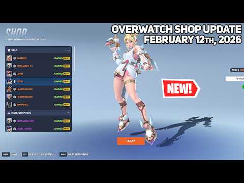 *NEW* LOVERWATCH MEGA BUNDLE! Overwatch Shop Update [February 12th, 2026]