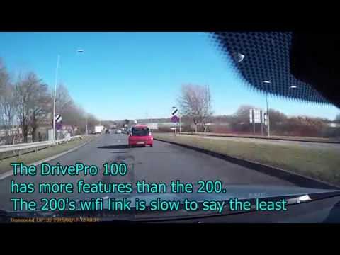 Transcend DrivePro 100 car cam review Day & Night footage