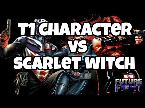 MARVEL Future Fight - T1 Character vs Scarlet Witch world boss
