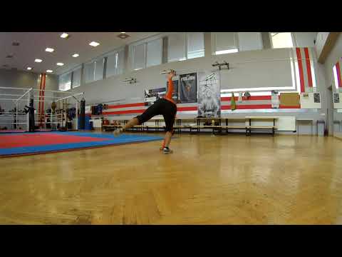 Kirill Pshonko @ Klaipeda martial arts center freestyle breaking.