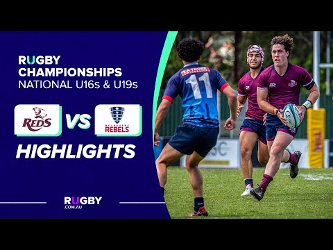 U16s Reds v Melbourne Rebels Highlights | National Rugby Championship Round 5