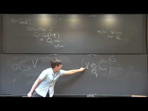 The Riemann-Hilbert Correspondence in Nonarchimedean Geometry - Jacob Lurie
