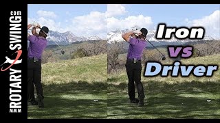 Key Differences Between Iron and Driver Swings in Golf