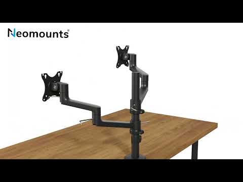Neomounts DS20-425BL2 Monitor Tischhalterung video preview