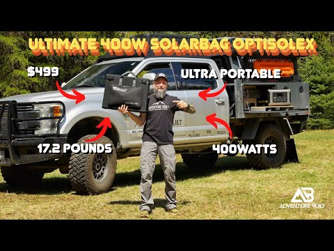 Killer 400W Solar Blanket- Light, Portable, Efficient, Affordable | Best Solar Panel for Car Camping