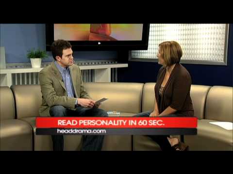 TV Appearance on Head Drama - Reading Personality Types in 60 Seconds.