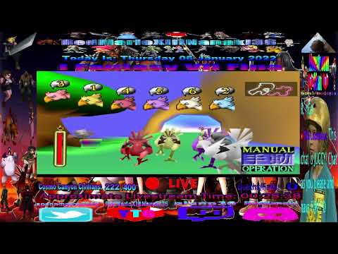 Chocobo Racing TUTORIAL And TIP/TRICK! HOLD DOWN "Square" AND ALL 4 "Shoulder Buttons"!!