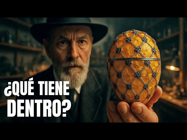 Vídeo relacionado con danila-souvenirs Huevo al estilo Fabergé de coronacion imperial/Caja de Joya con carruaje 6,5 cm rojo