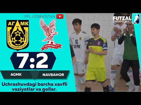 Oliy liga, 12-tur. Uchinchi kun AGMK — NAVBAHOR 7:2