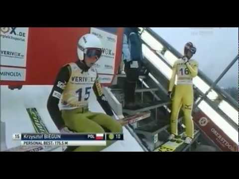 Krzysztof Biegun - 180,0m - 1 seria Oberstdorf 2013 HS213
