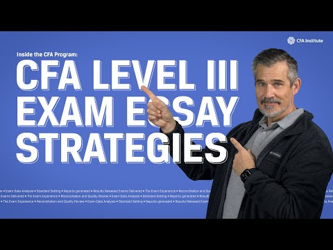 CFA Level III Exam Essay Strategies | Inside the CFA Program