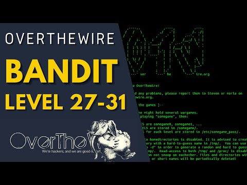 OverTheWire Bandit Walkthrough - Level 27 - 31