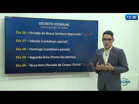 Entenda como está organizado o feriado prolongado do lockdown estadual e municipal 26 03 2021