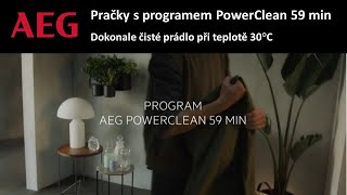 Program ÖkoPower 59 - dokonale čisté prádlo za 59 min