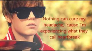 (justin bieber) heartache lyrics