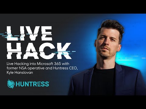Live Hacking into Microsoft 365 with former NSA operative, Kyle Hanslovan