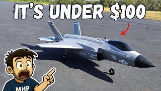 Coolest Micro EDF Jet Under $100 — the DEERC F35 Brushless RC Jet Is AWESOME!