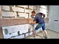 Modern renovation on 60 sq.m...4 months timelapse in 9 minutes