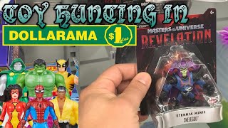 DOLLARAMA TOY HUNTING| MOTU and MARVEL