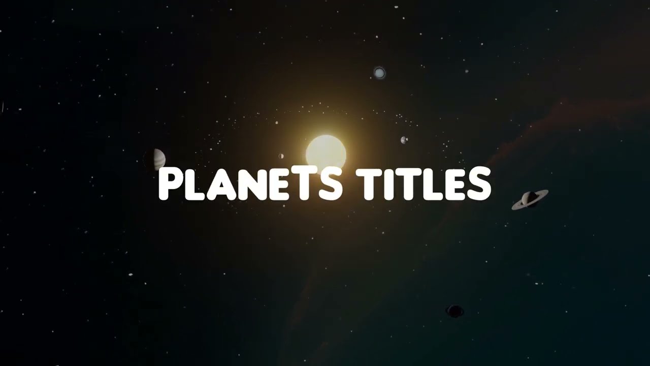 Planets And Asteroids Titles