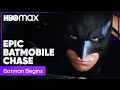 Batman Begins' Epic Batmobile Chase | Max