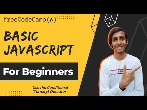 Conditional Ternary Operator Basic Javascript Freecodecamp Javascript Algorithms Data