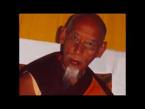 H.H. Kyabje Zong Rinpoche and Dorje Shugden