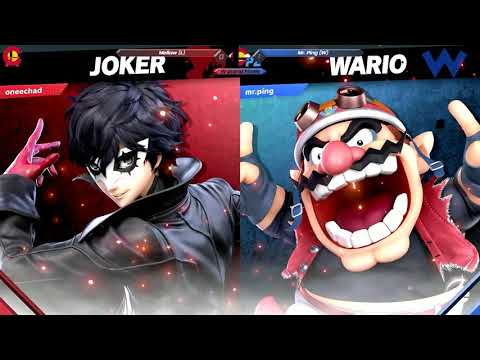 Mellow (Mario, Joker, Roy) vs Mr. Ping (Wario) - GF