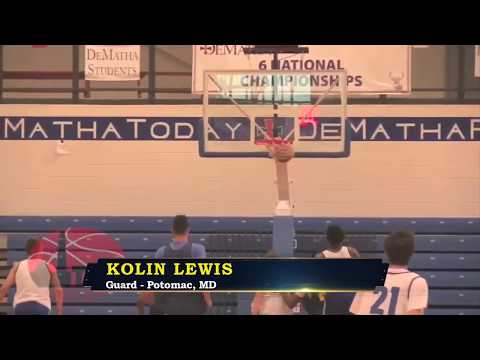 Kolin Lewis - Bullis School Guard - Highlights