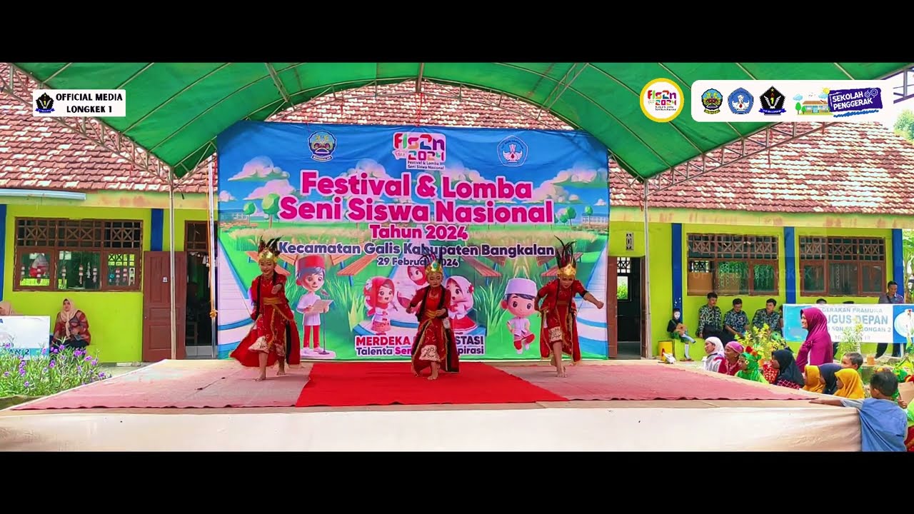 TARI “PUN A PUNG” || LOMBA FLS2N TINGKAT KECAMATAN GALIS 2024 || UPTD SDN LONGKEK 1