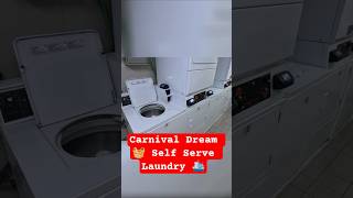 Carnival Dream Self-Serve Laundry: Tour and Prices 🧺💰