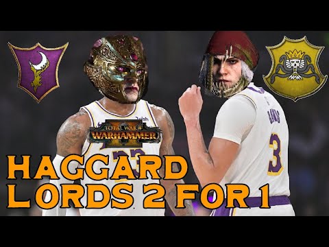 HELLEBRON JAMES & SALTY ARANESSA TAKE THE COURT | Dark Elves & Sartosa - Total War Warhammer 2