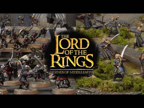Goblins Vs Elves! ~ Middle Earth SBG Battle Report