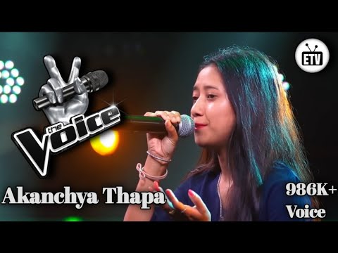 Akanchya Thapa "Aja Bara Haate" The Voice of Nepal Season 2 - 2019