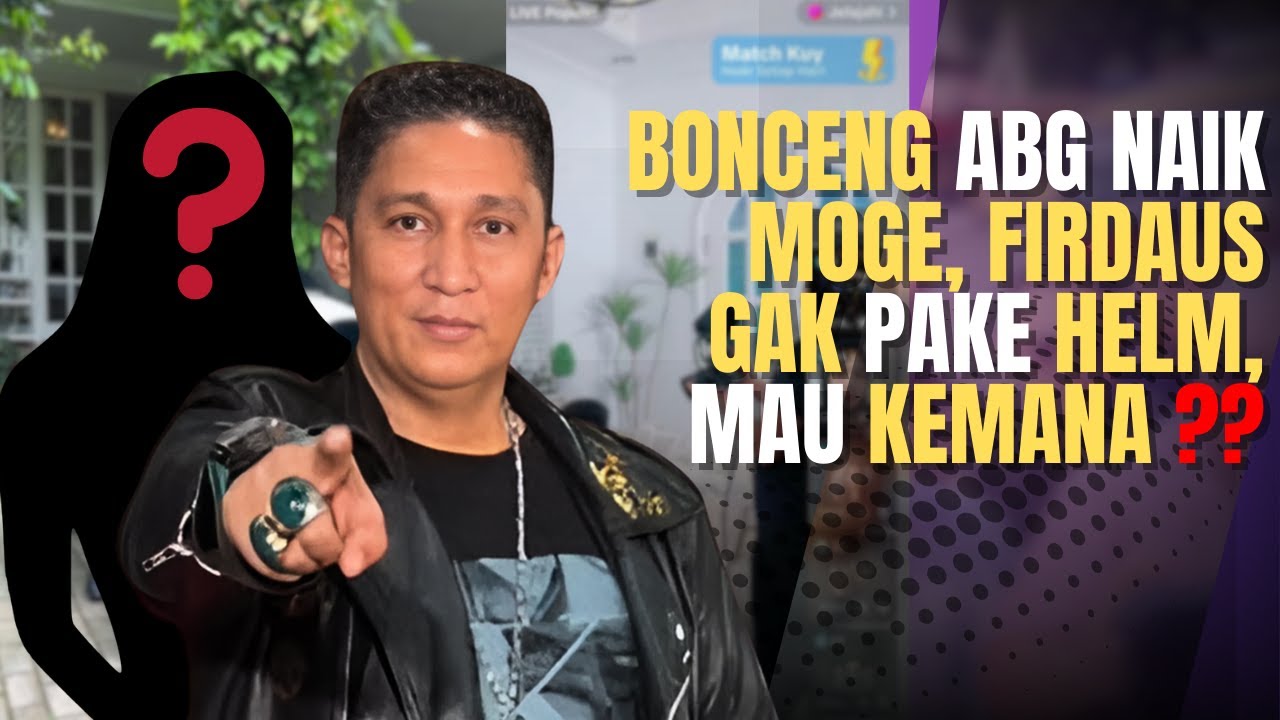 Kontroversi Firdaus Owiwobo: Mengendarai Moge Tanpa Helm dan Karir Musik yang Mengguncang