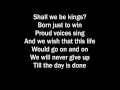 Asia - Kings Of The Day (Lyrics)
