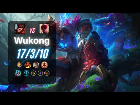 Wukong Jungle vs Lee Sin - EUW LoL Challenger 13.19