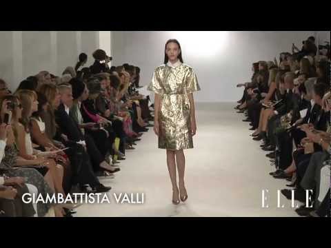 Giambattista Valli 2013 SS Runway Show Paris Fashion Week ELLE TV