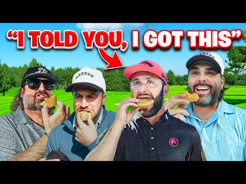 Can We Finish 48 Donuts In Nine Holes Of Golf? (WITH JON RAHM)