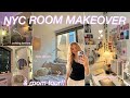 NYC BEDROOM MAKEOVER + ROOM TOUR! new furniture & decor 🪴 pinterest/tiktok inspired transformation ✨